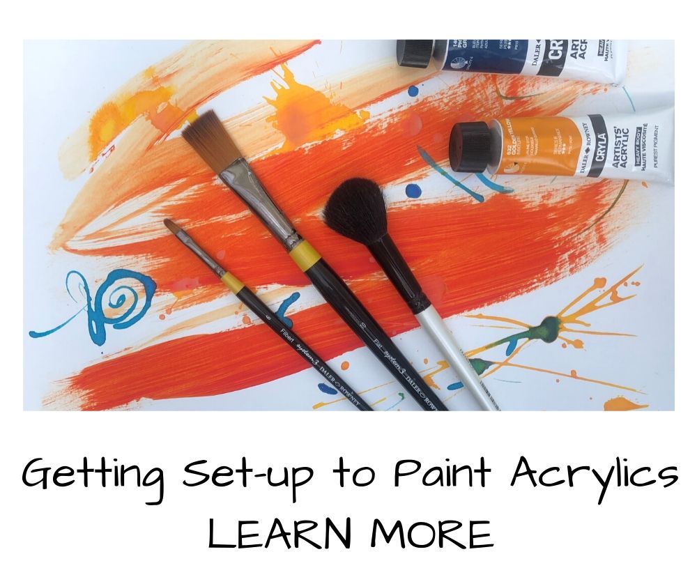art class learn how to paint with acrylics chrissie richards
