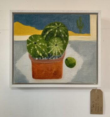 Cacti in search of Freedom - oil on board