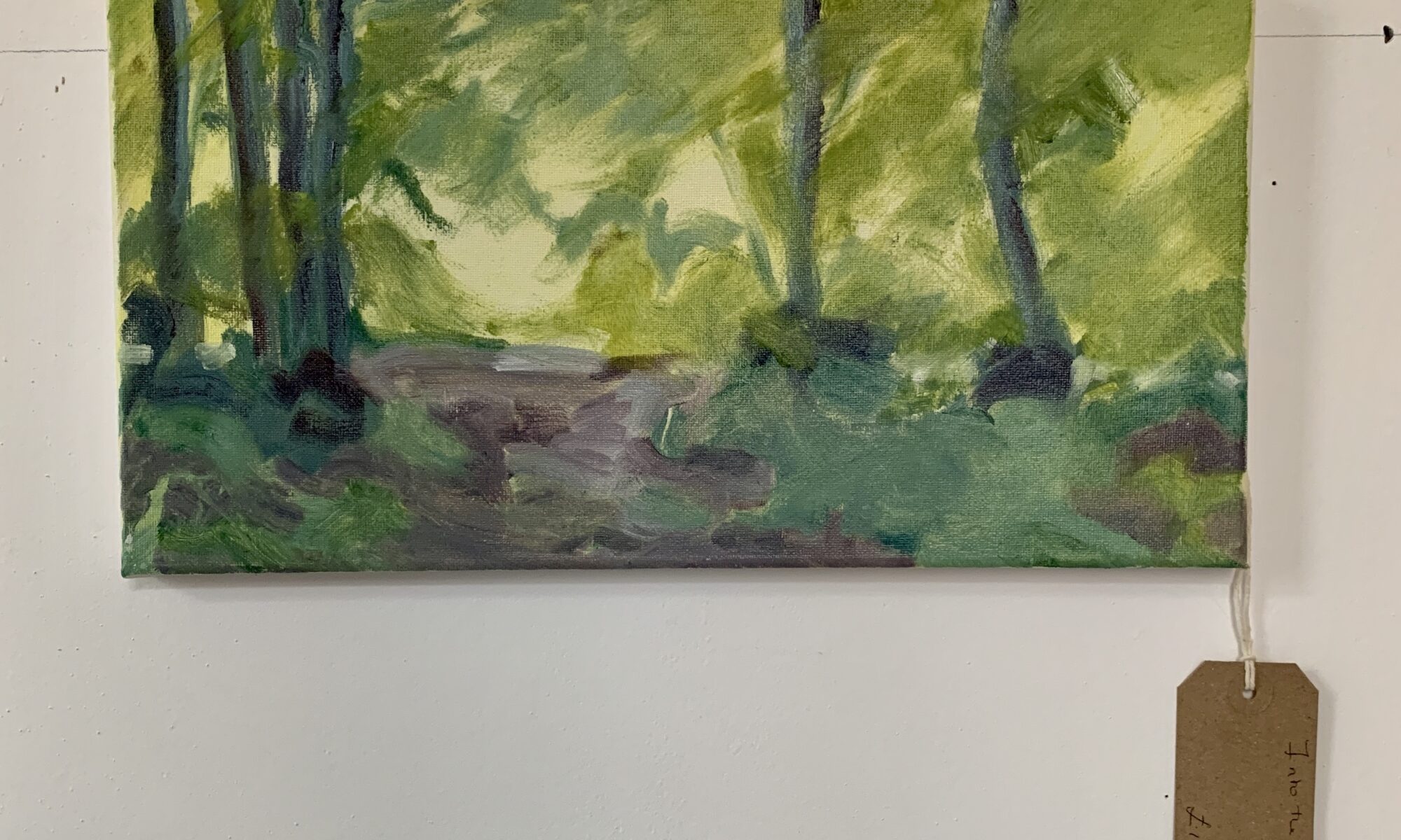 Into the Woods II - acrylic on canvas