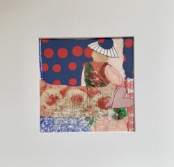 multi coloured image in white frame