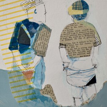 multi coloured collage