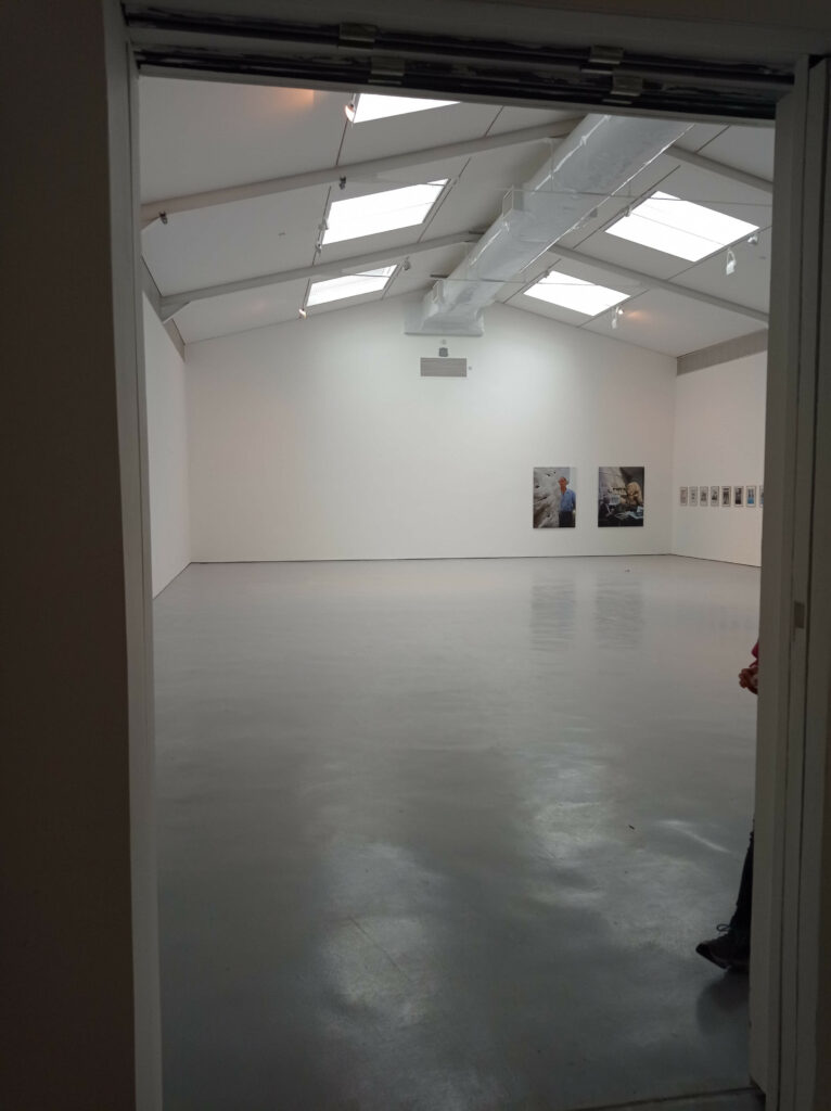 image of empty sheep barn at Henry Moore Foundation Hertfordshire