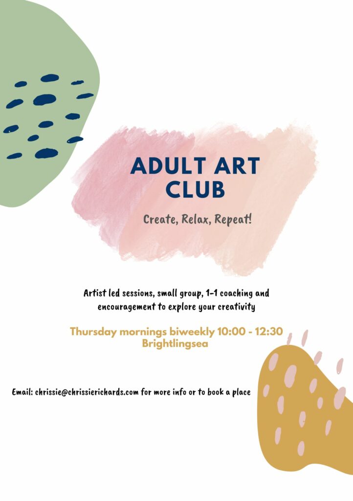 Adult Art Classes based in Brightlingsea